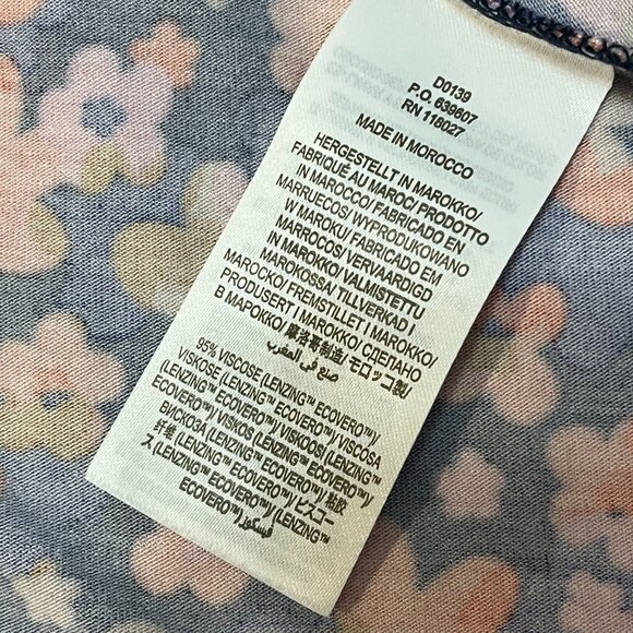 BODEN Women's Short Sleeve Daisy Jersey Dress Multicolor Pockets 12 - Picture 6 of 6